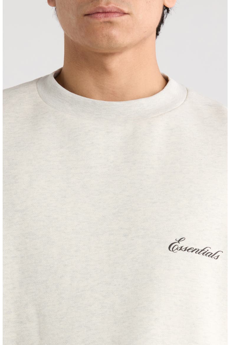 Classic Logo Graphic Sweatshirt, Alternate, color, OATMEAL HEATHER