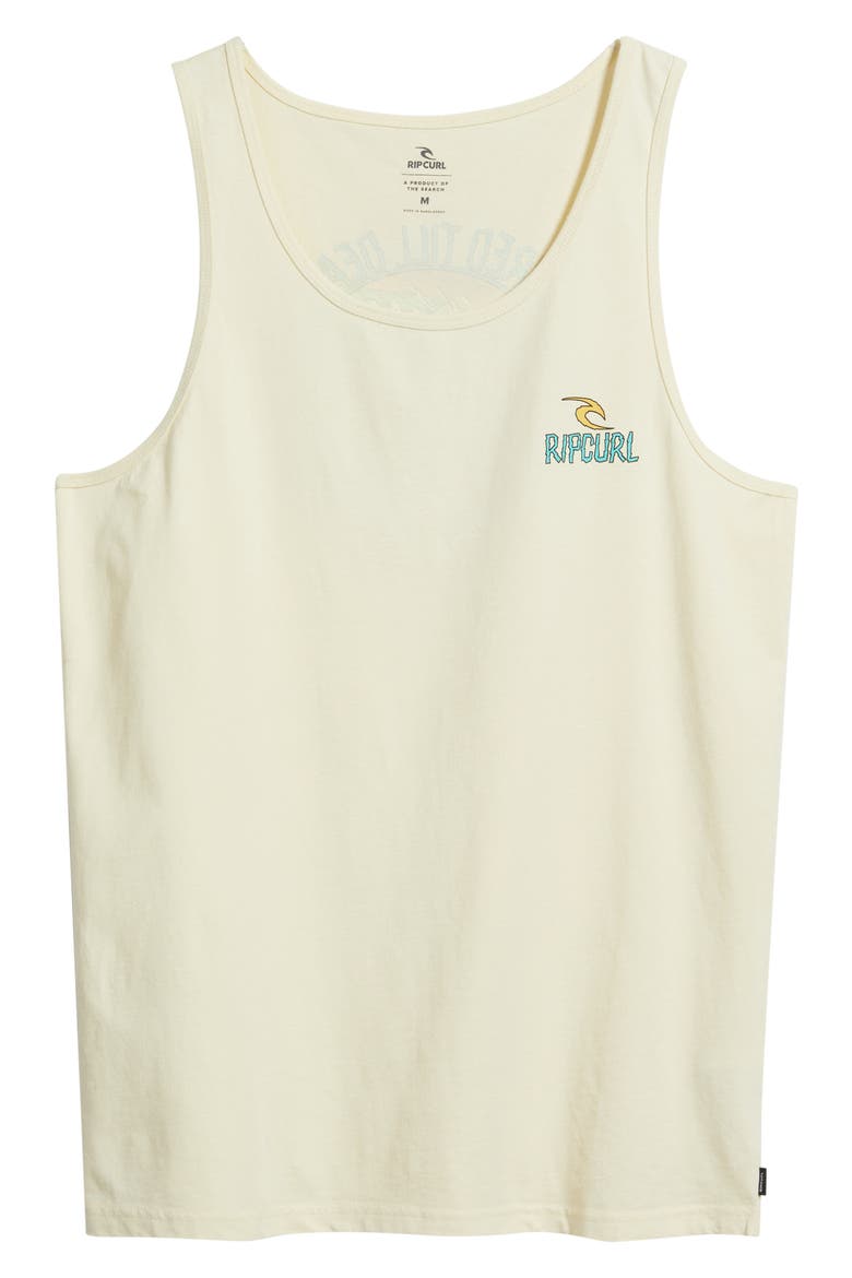 Shred Till Dead Cotton Graphic Tank, Alternate, color, LEMON ICE