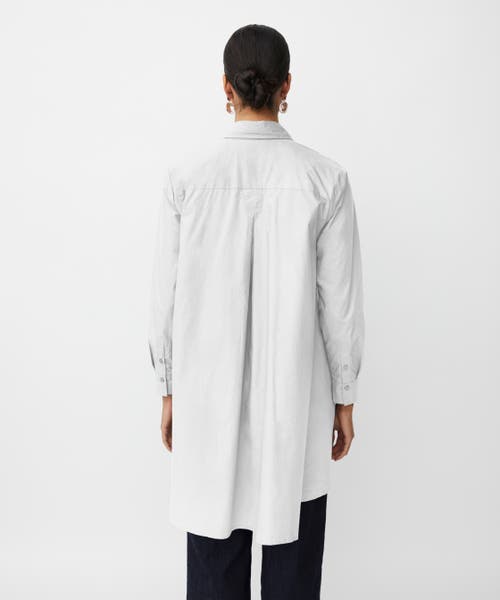 Masai Copenhagen Maingebeth Long Sleeve Oversize Shirt In White
