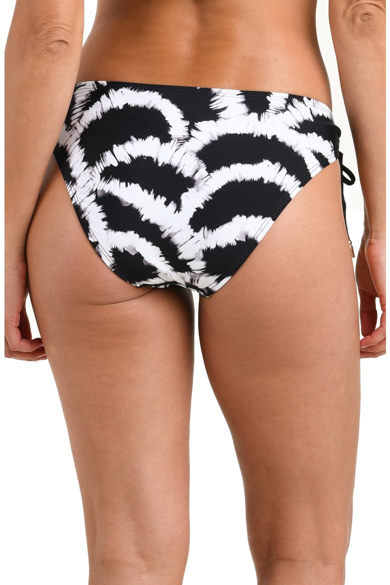 Shadows Adjustable Loop Bikini Bottoms, Alternate, color, BLACK