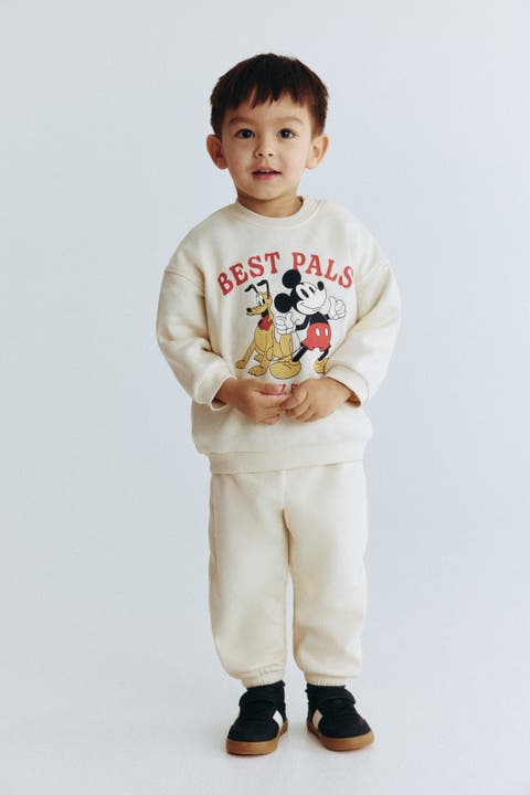 2-piece Printed Sweatshirt Set