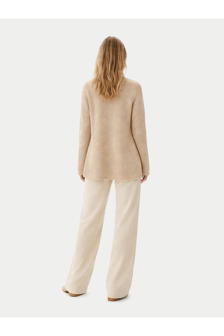 Cashmere Sweater With Side Zippers, Alternate, color, warm grey