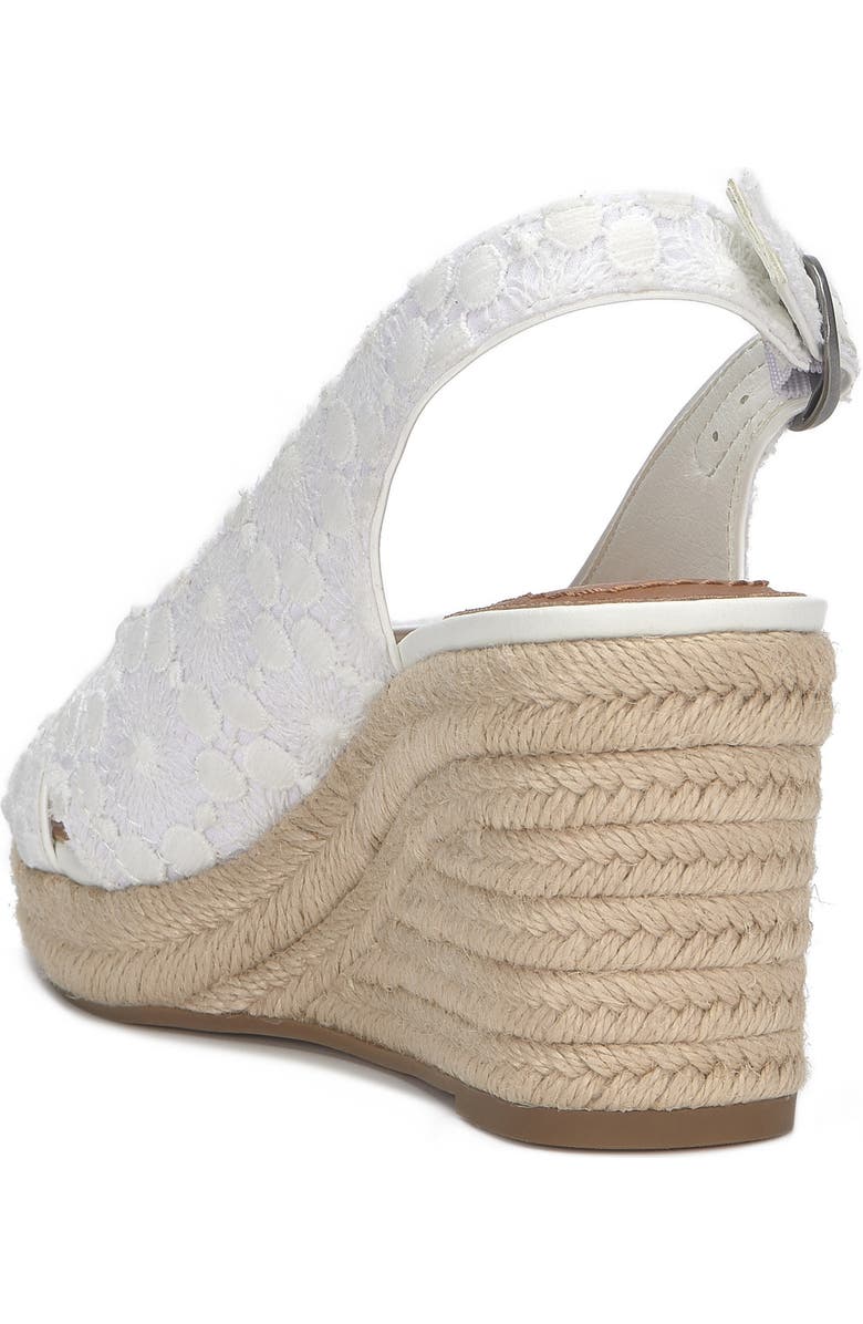 Lucky Brand Cyrila Platform Wedge Sandal, Alternate, color, White