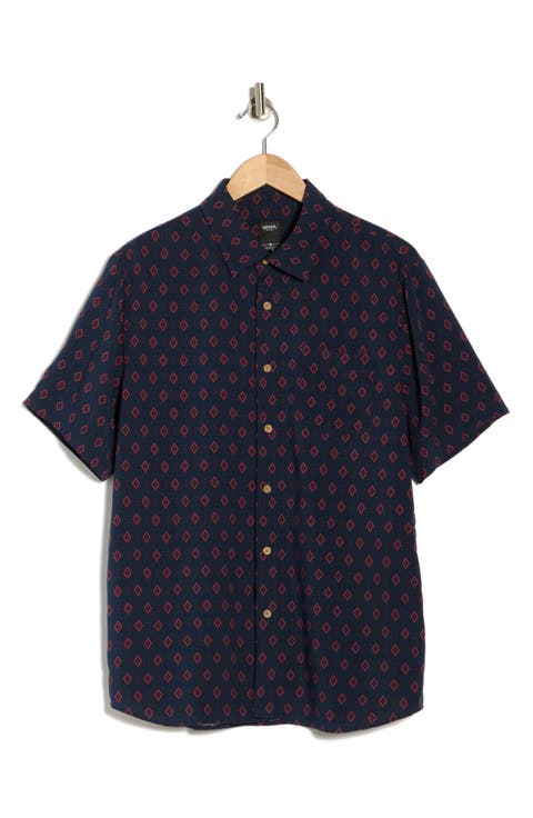 Venice Relaxed Fit Short Sleeve Button-Up Shirt