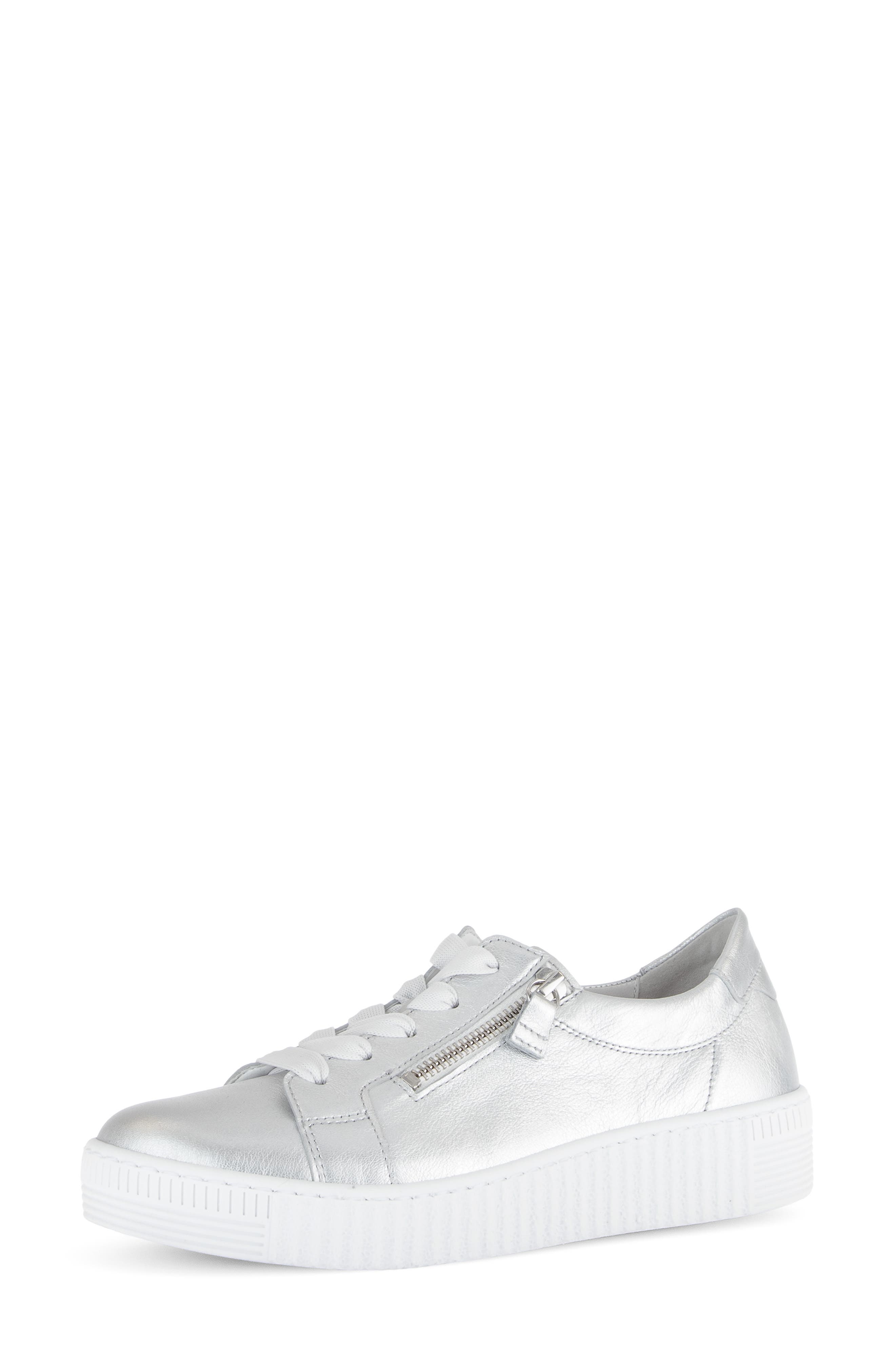 Gabor 83.334 Zip Platform Sneaker, Main, color, 