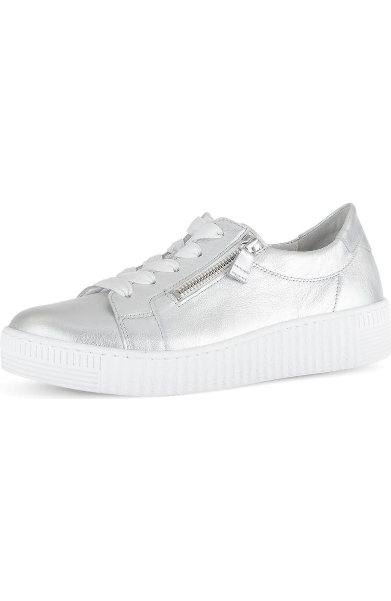 Gabor 83.334 Zip Platform Sneaker, Main, color,