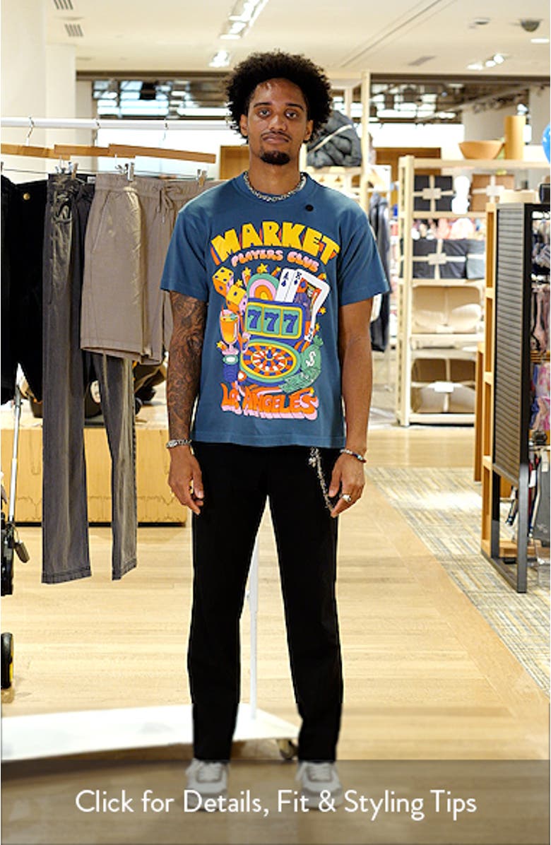 Players Club Cotton Graphic T-Shirt, sales video thumbnail