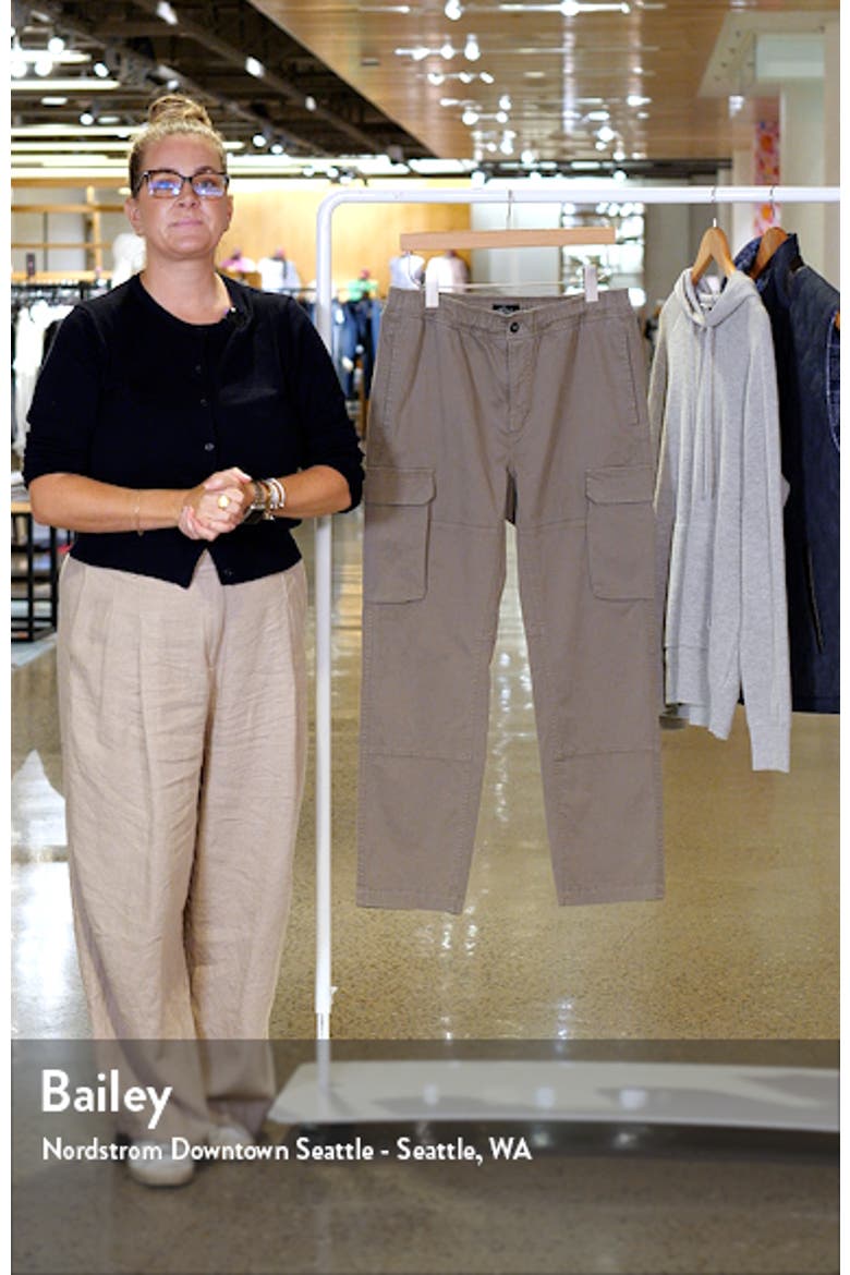 Jaiden Elastic Waist Cargo Pants video