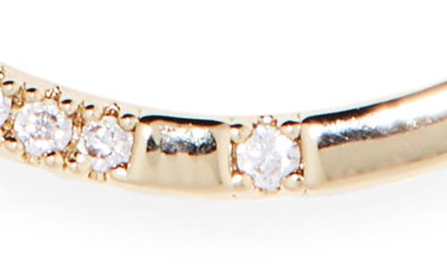 Nordstrom Rack Cluster Cz Circle Pendant Necklace In Gold