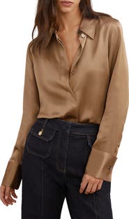 Reiss Ameira Silk Shirt