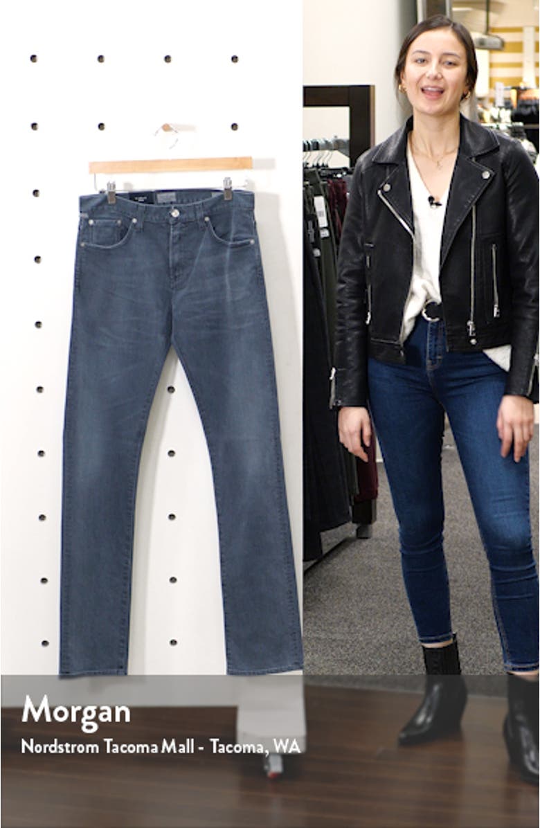 Core Slim Straight Leg Jeans, sales video thumbnail