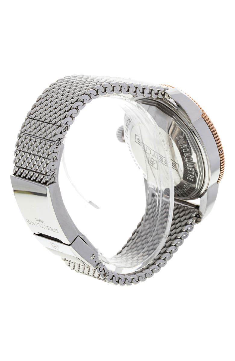 Watchfinder & Co. Breitling Preowned SuperOcean Heritage B20 Automatic Mesh Bracelet Watch, 42mm, Alternate, color, 
