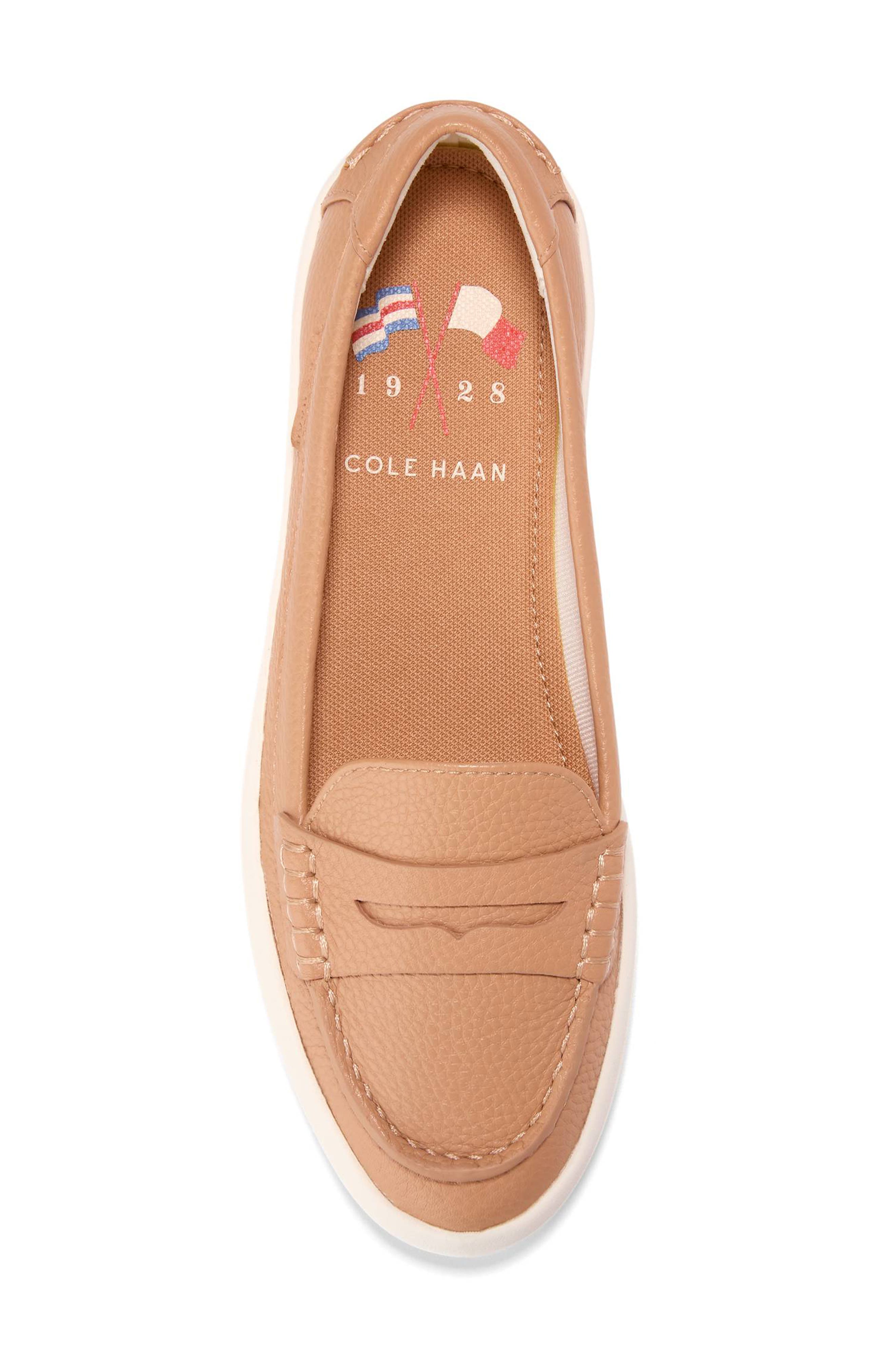 Nantucket Drift Penny Slip-On Loafer, Alternate, color, BISCUIT TUMBLED LEATHER