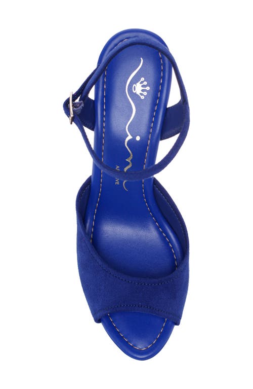 Nina Rock Sandal In Lapiz Blue