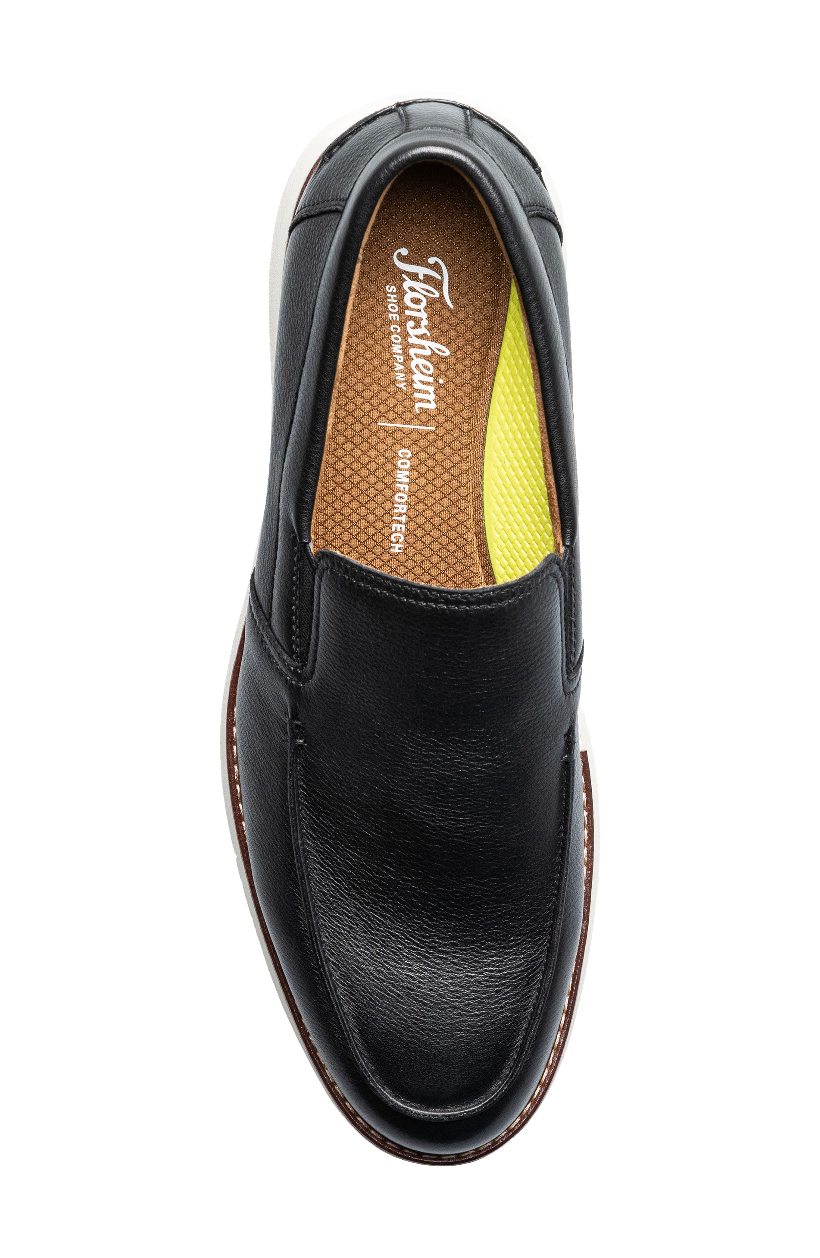 Florsheim Launch Venetian Loafer - Wide Width Available, Alternate, color, Black Multi