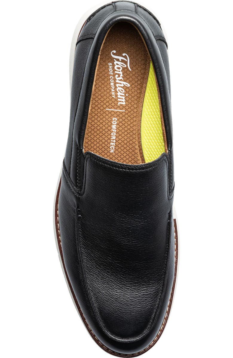 Florsheim Launch Venetian Loafer - Wide Width Available, Alternate, color, Black Multi
