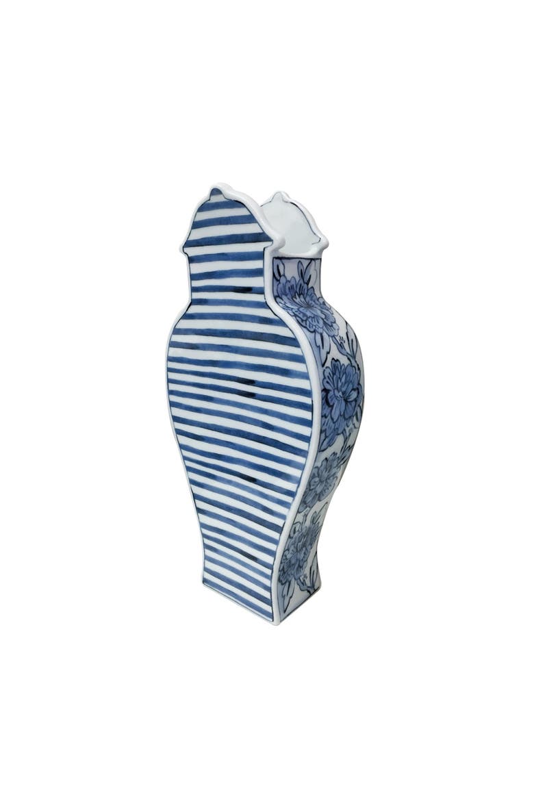 Well Versed Medium Blue Vase, Alternate, color, Multi