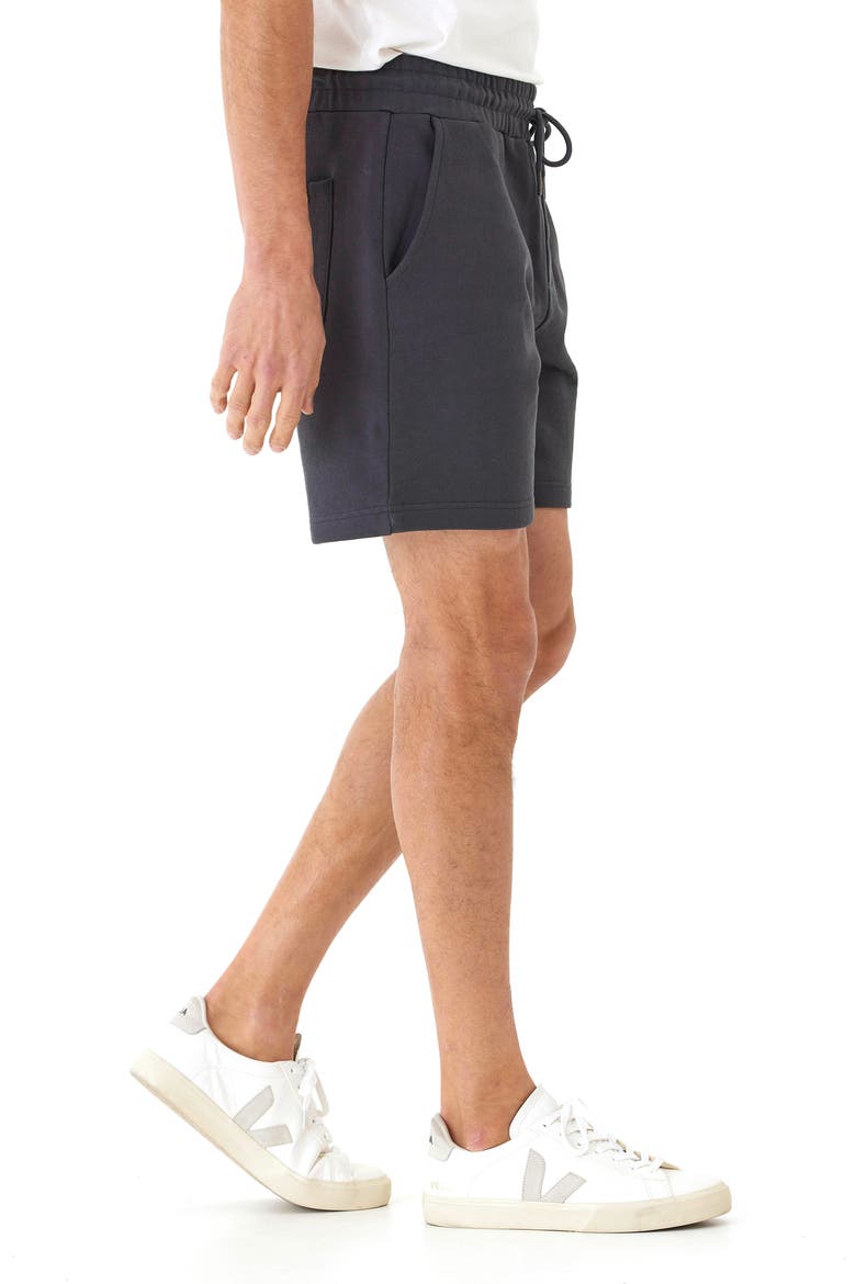 Garrett Heavyweight Cotton Terry Shorts, Alternate, color, CARBON
