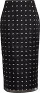 Emilia Wickstead Bethan Layered Polka Dot Silk Organza Midi Skirt
