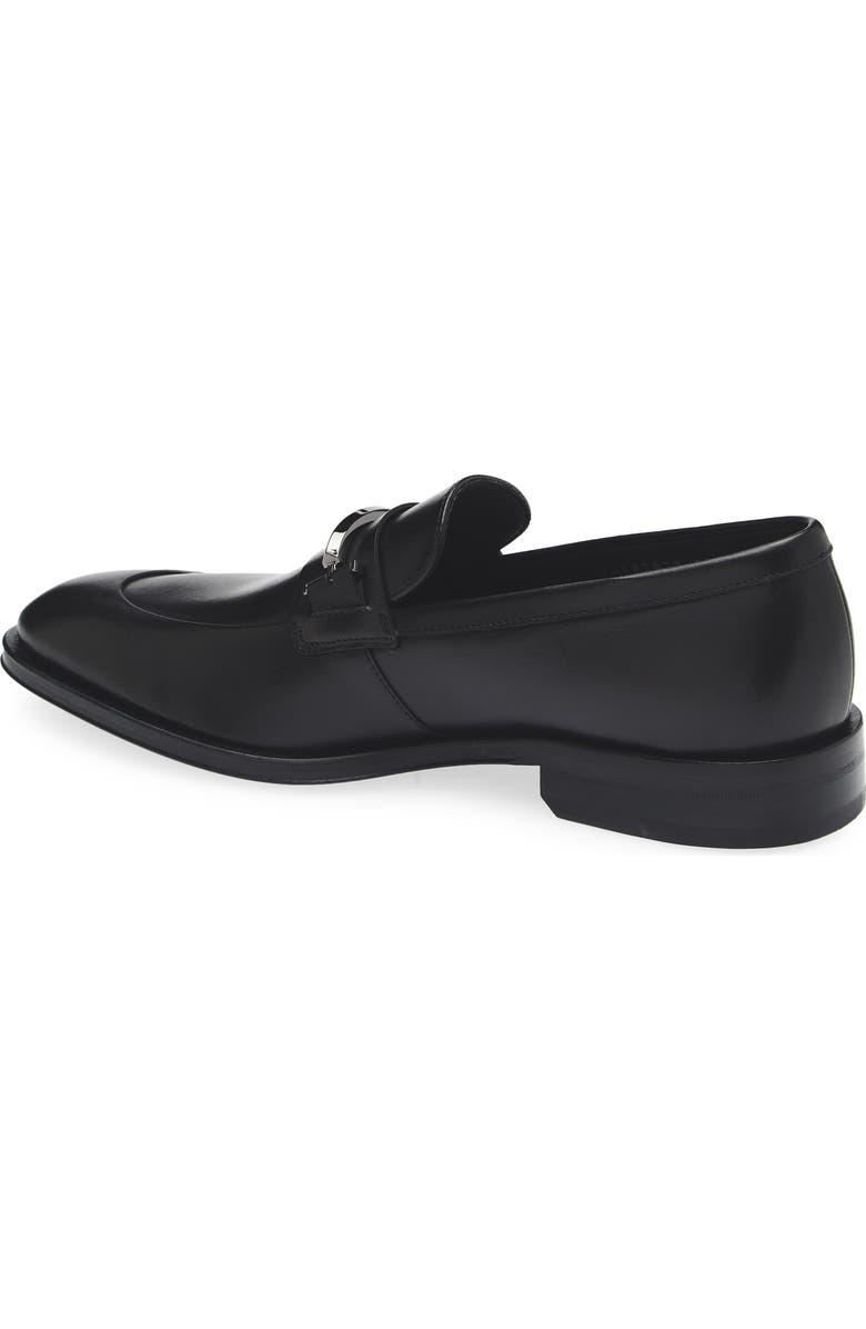 BOSS Derrek Leather Loafer, Alternate, color, Blk