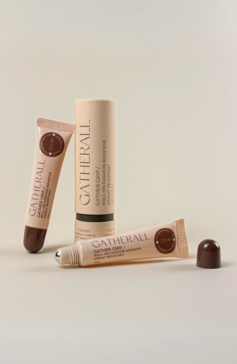 Gatherall Gather Grip Roll-on Clear Liquid Fashion Tape, Main, color, Clear