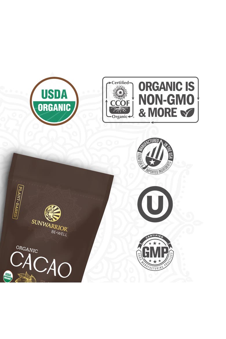 Organic Be Well Cacao Powder, 225gm, Alternate, color, No Color