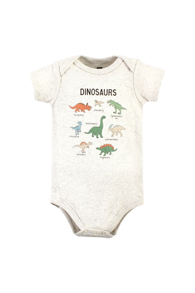 Cotton Bodysuit, Pant and Shoe Set, Alternate, color, Dinosaur Adventures