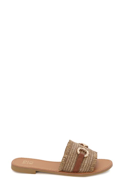 Yoki Karmen Bit Slide Sandal In Brown