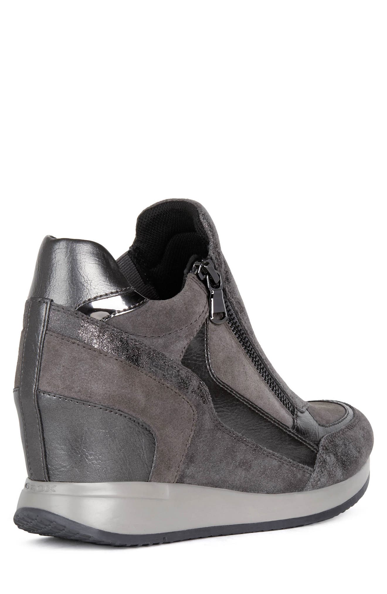 Geox Nydame Wedge Sneaker, Alternate, color, 