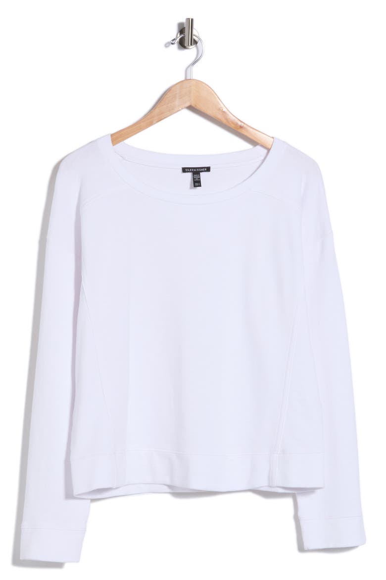 Ballet Neck Box Top, Alternate, color, WHITE