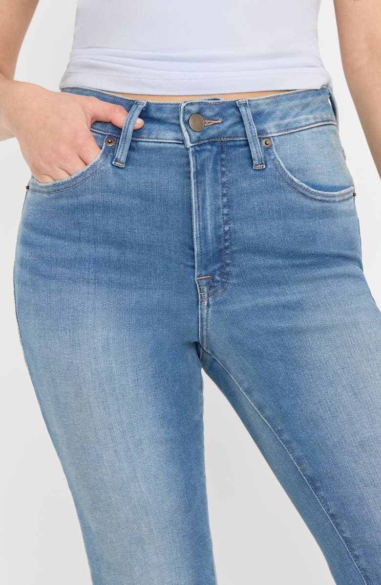 Good American Good Legs Flare Jeans, Alternate, color, Indigo1211