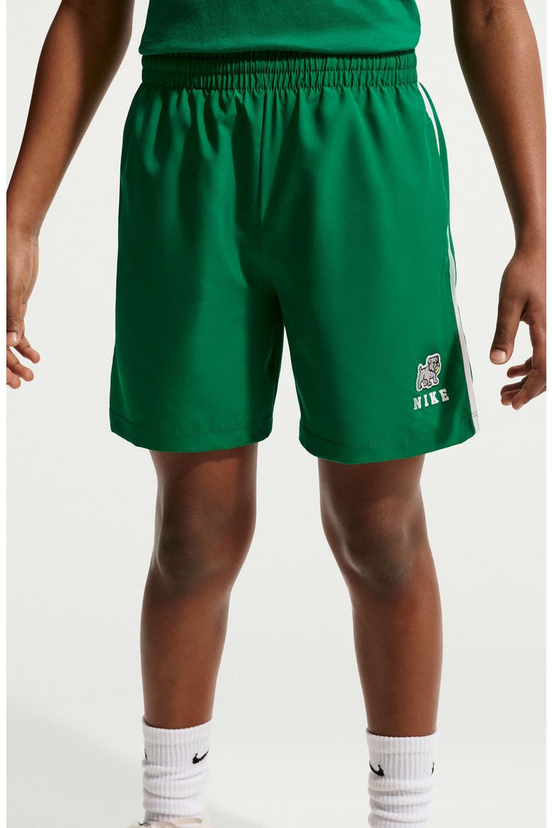 Kids' Dri-FIT Multi+ Shorts, Alternate, color, MALACHITE/ WHITE