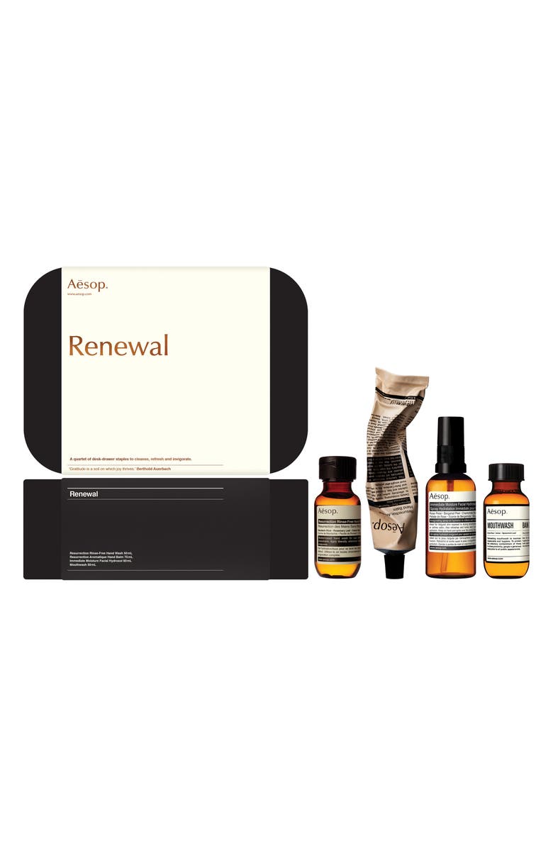 Aesop Renewal Kit, Main, color, 