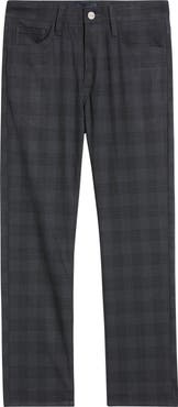 34 Heritage Courage Check Straight Leg Twill Pants