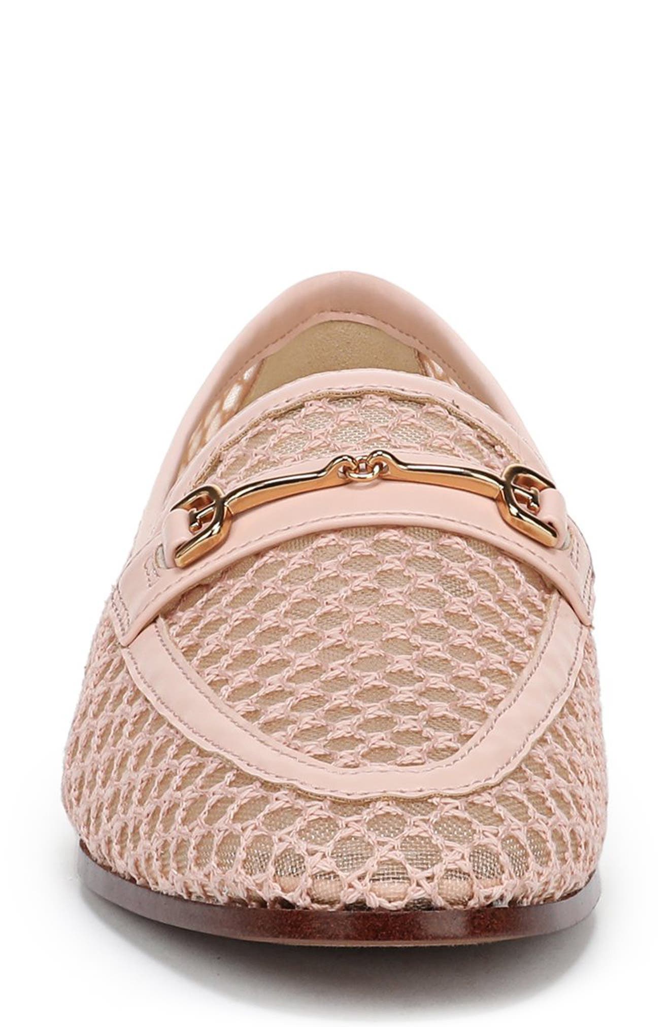 Loraine Mesh Flat, Alternate, color, BALLET PINK