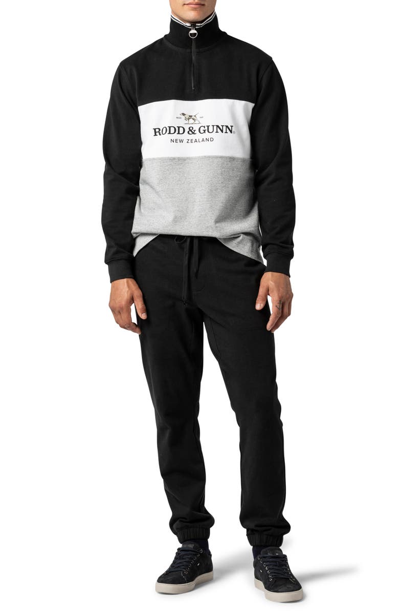 Rodd & Gunn Hillop Half Zip Rugby Pullover, Alternate, color,