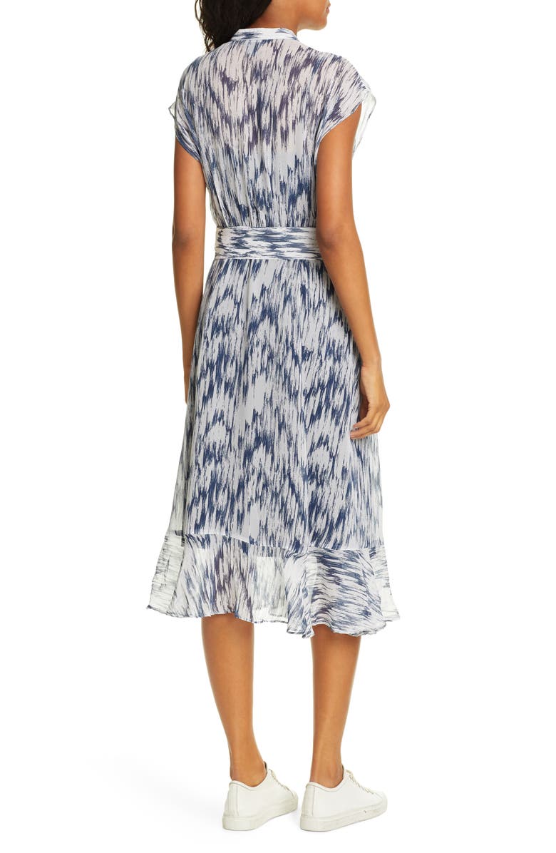 Club Monaco Dremah Silk Midi Dress, Alternate, color,