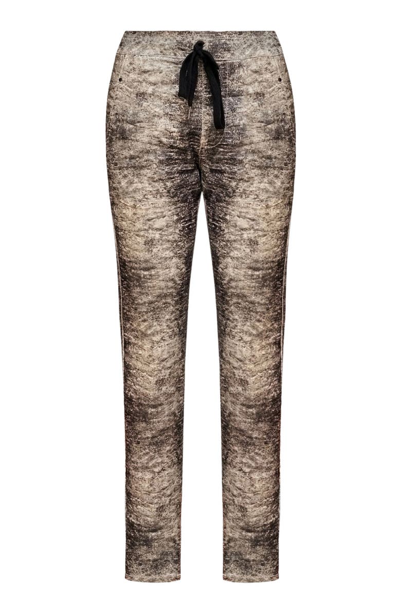 Alembika Abstract reptile skin slim-fit stretch jeans, Alternate, color, 