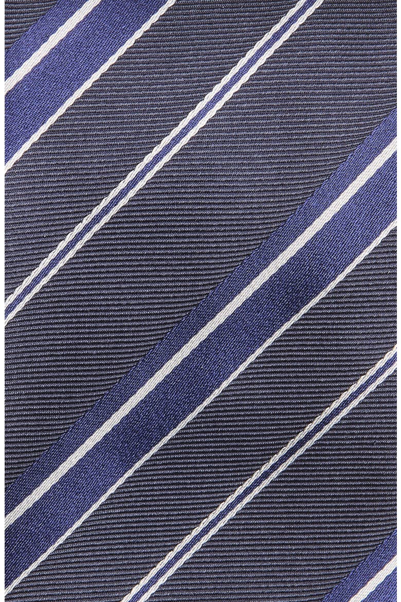 Stripe Jacquard Silk Tie, Alternate, color, UUC NAVY MULTICOLOR