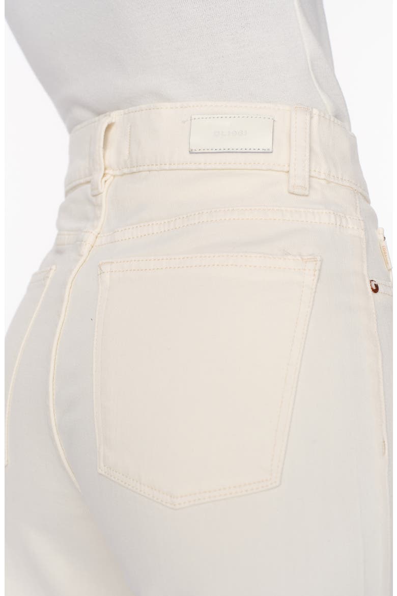 Hepburn High Rise Wide Leg Jeans, Alternate, color, EGGSHELL