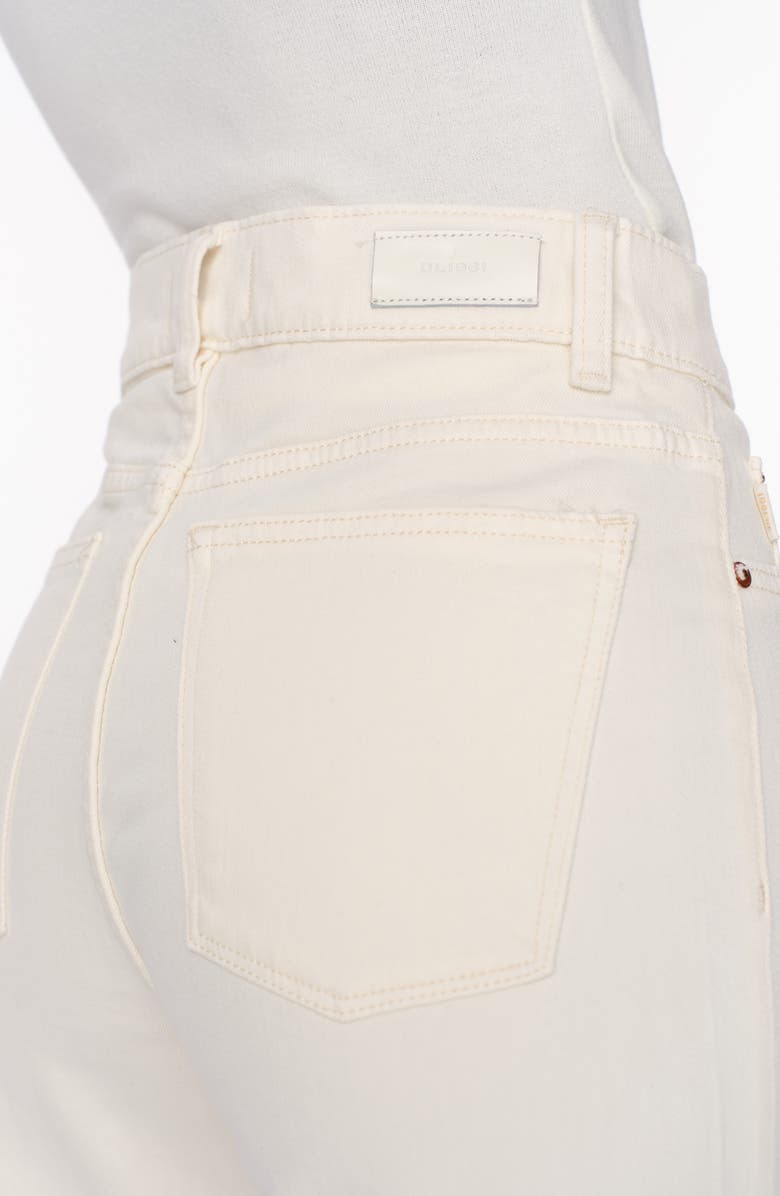 DL1961 Hepburn High Rise Wide Leg Jeans, Alternate, color, Eggshell