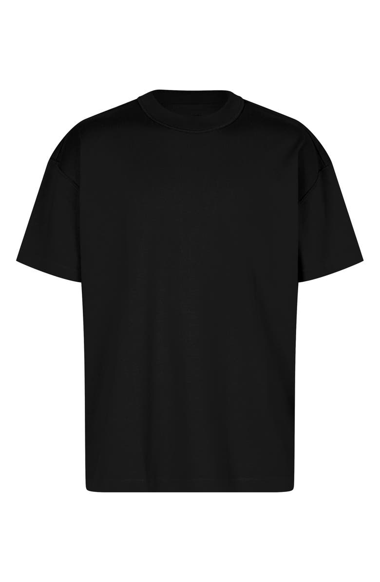 AllSaints Isac Cotton T-Shirt, Alternate, color, Jet Black
