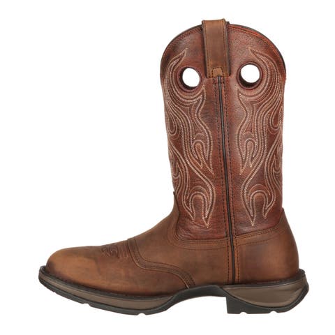 Brown Saddle Western Boot