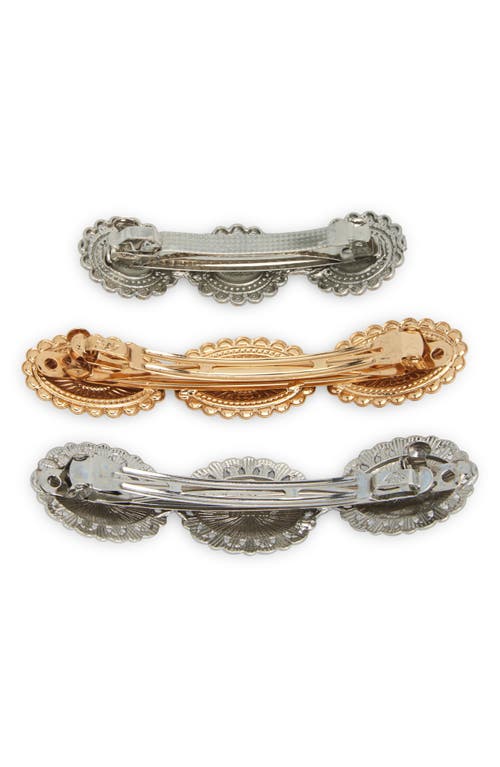 Tasha Assorted 3-pack Western Barrettes