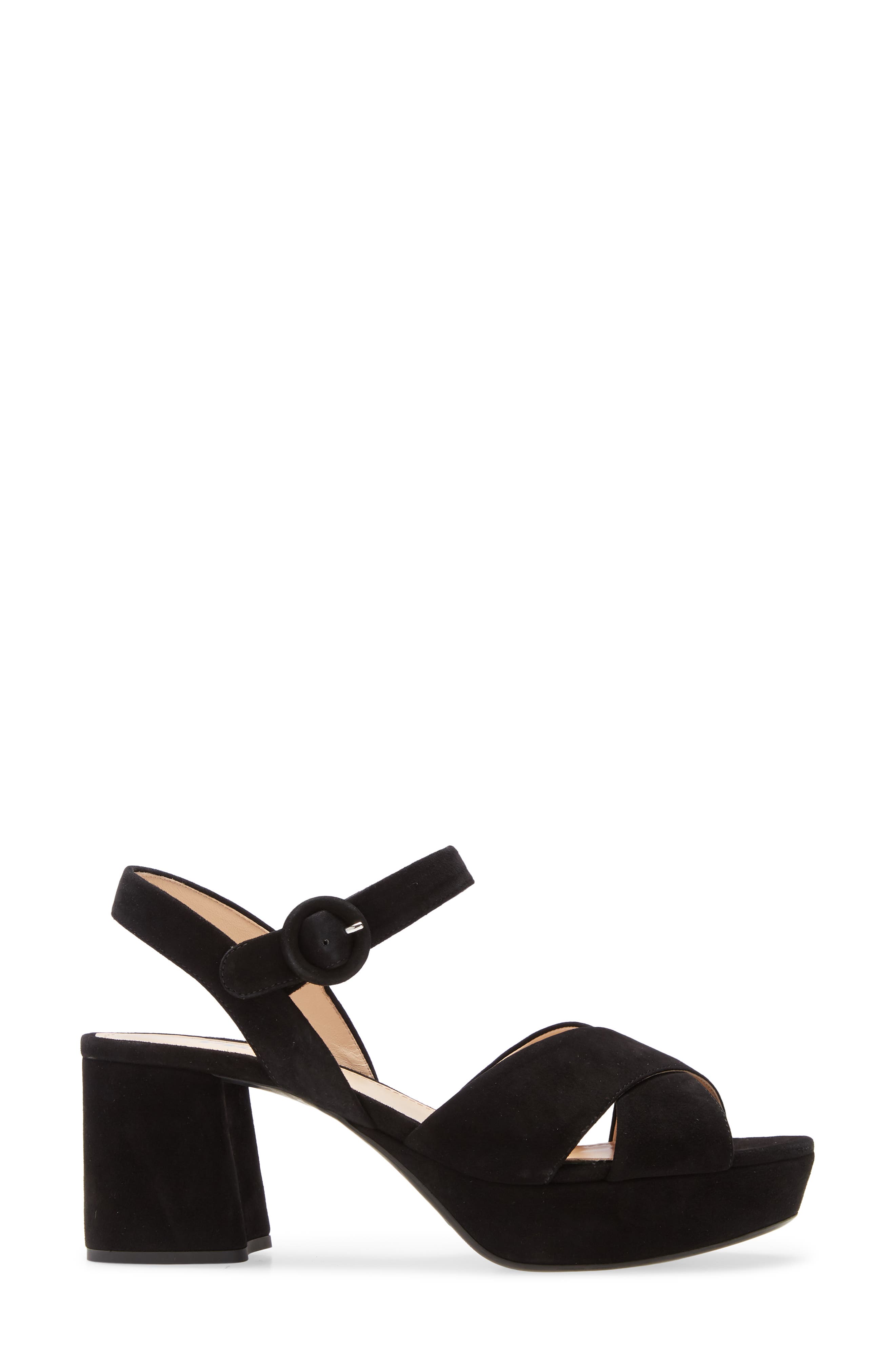 Prada Platform Sandal, Alternate, color, 