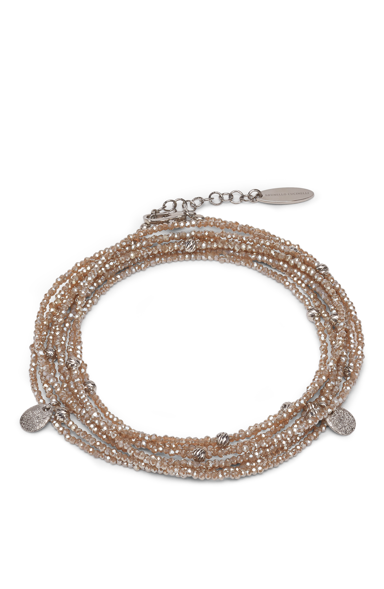 Brunello Cucinelli Vetro and Sterling Silver bracelet, Main, color, 