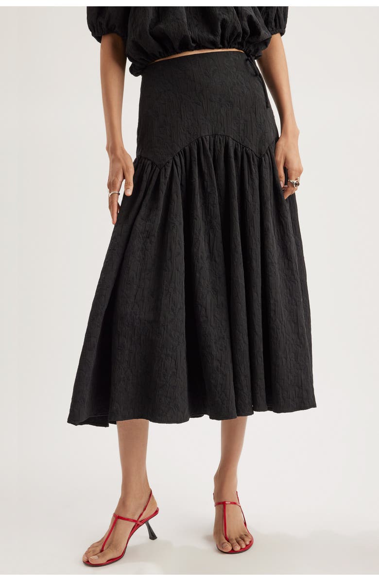 Merlette Maree Skirt, Alternate, color, Black