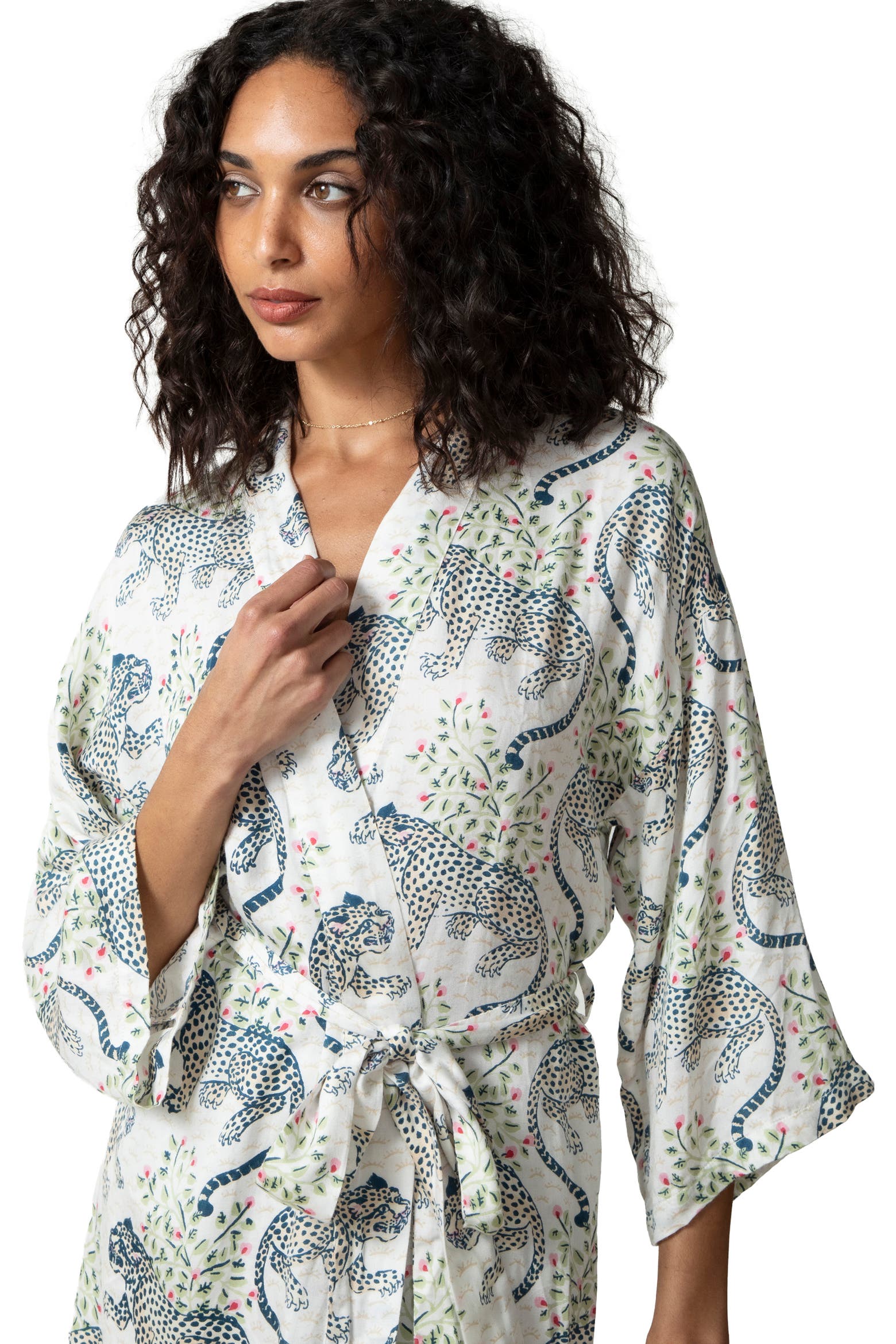 Word Glam Robe Printfresh Eco Satin Glam Mini Robe (Women) | Nordstrom