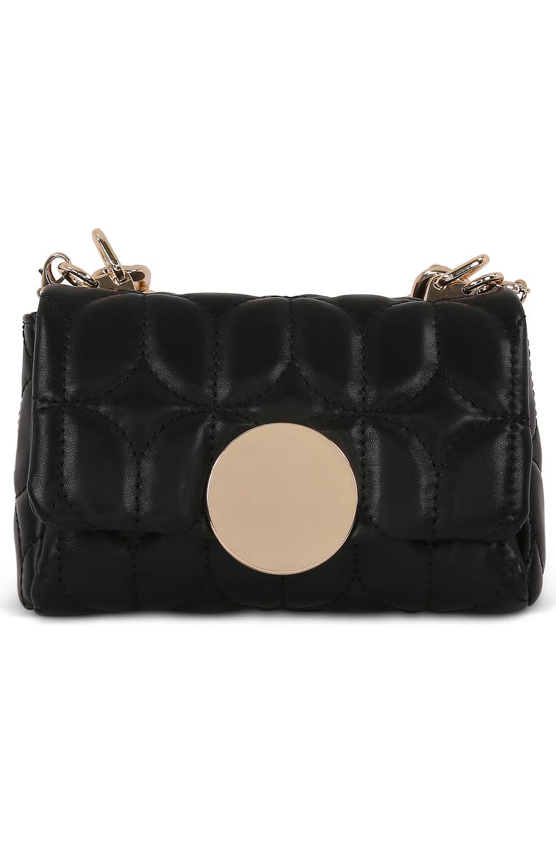 Jewel Badgley Mischka Tara Deco Quilted Mini - 2 Carry Options, Main, color, Black