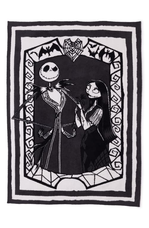 Barefoot Dreams X Disney Jack & Sally Cozychic® Throw In Black